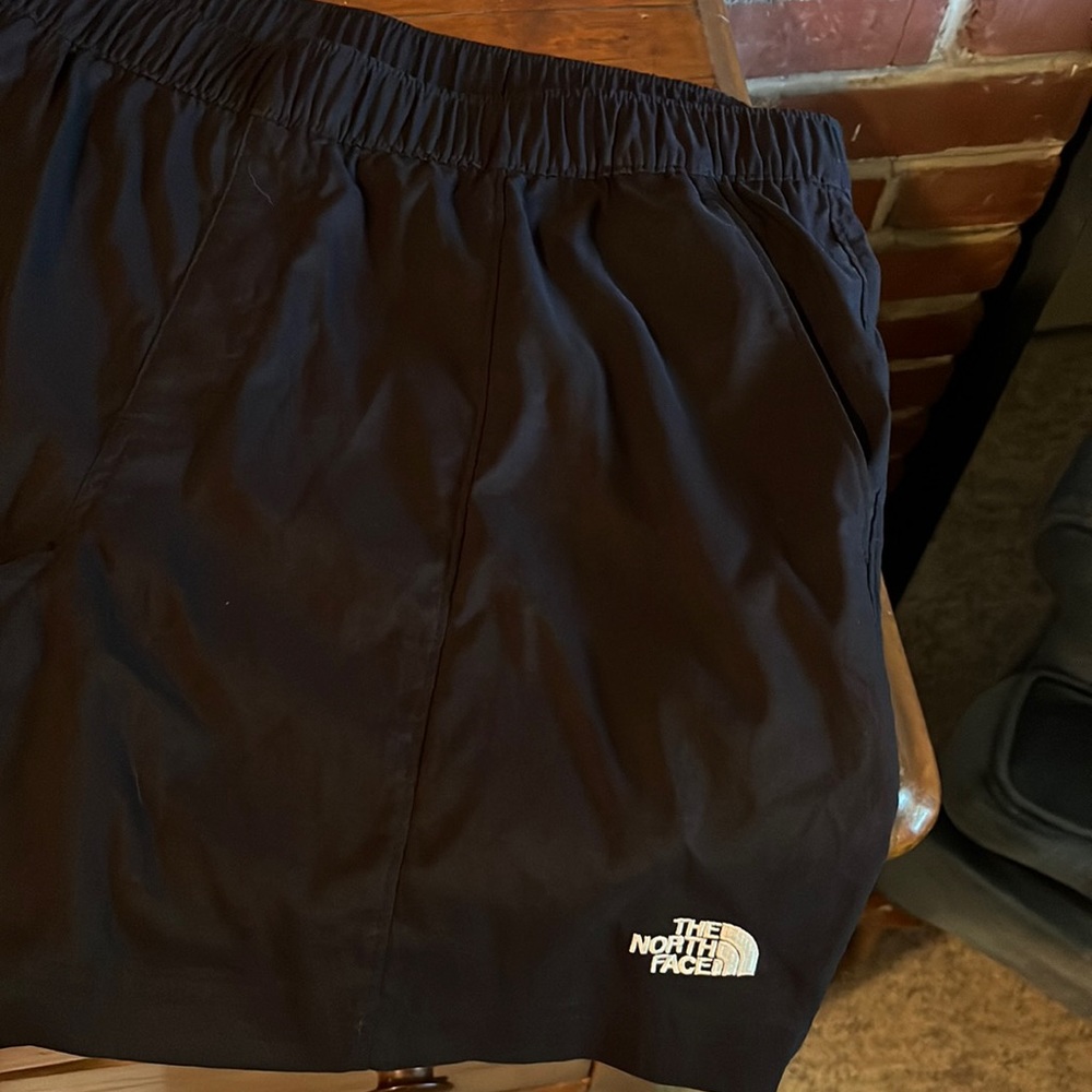 The North Face men’s shorts - black, size LG